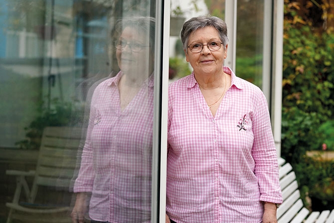 Nicole, inlassable militante depuis 1967 ! Dans son entreprise d’abord, où elle était secrétaire comptable. Depuis, elle n’a jamais quitté
les rangs cédétistes. Aujourd’hui, à 74 ans, elle est toujours membre de l’UTR du Morbihan.
