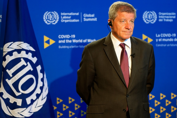 Guy Ryder, directeur général de l’OIT, présentait le 25 janvier à Genève la dernière édition de l’observatoire de l’Organisation internationale du travail.