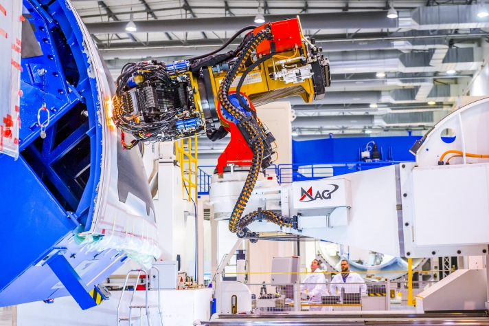 Sur le bassin d’Albert-Méaulte (ici l’usine de Stelia Aerospace), la CFDT voudrait concilier la sauvegarde des emplois et le déploiement des compétences dans des activités diversifiées.